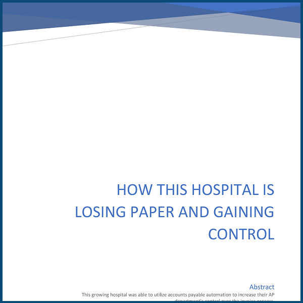 Hospital Case Study Cover 3